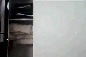 Sexy Latina honey bragged of her fine rounded gazoo and hot boobies