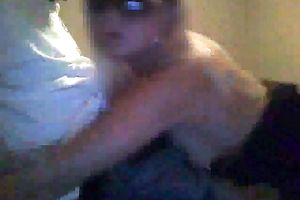 My perverted breasty Swedish chick in glasses gives me amazing oral sex