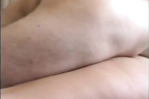 I team fuck soaking hairless snatch of curvy bitch in missionary style