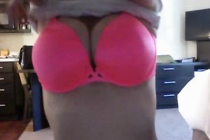 Natural big boobs slut wife intense orgasm