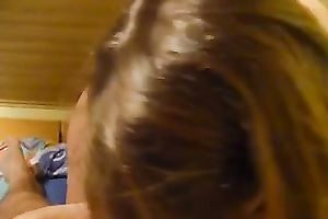 Playful hawt European college girlfriend likes blowing me
