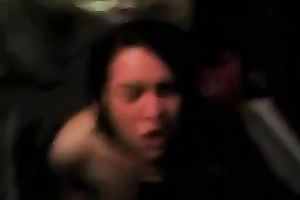 Wondrous sexually excited cheating white wench sucked my buddy's dark tool