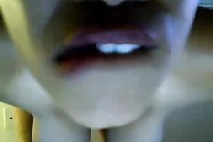 Sassy and hawt non-professional PAWG chick in hot pants shows her gazoo