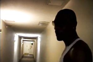 Skinny ebon housewife goes wild over her lover's 11 inch BBC