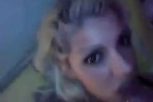 Blonde Norwegian whore with beautiful eyes gives me precious oral pleasure