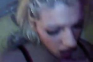 Blonde Norwegian whore with beautiful eyes gives me precious oral pleasure