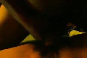 Extremely shaggy Mexicana bitch loving missionary style sex