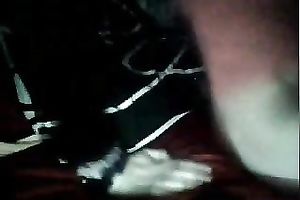 Pallid quite skinny dilettante livecam dirty slut wife was tenderly rubbing her clitoris