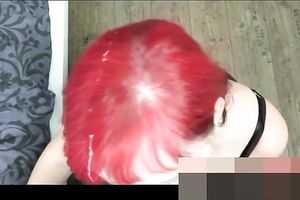 This redhead can't live without to fuck on camera and look at that bulky a-hole on her