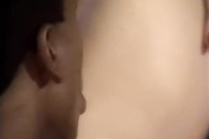 Blck beef eats the muff and licks the boopies on the bed