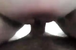 Amateur rather also pallid white wife with juicy a-hole got her strong love tunnel hammered