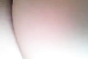 Amateur rather also pallid white wife with juicy a-hole got her strong love tunnel hammered