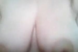 Amateur rather also pallid white wife with juicy a-hole got her strong love tunnel hammered