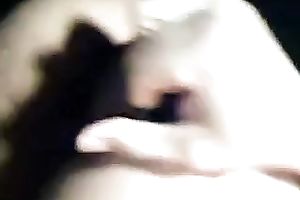 Fantastic sweet glamorous dark brown sweetheart of my buddy sucked his unbending prick