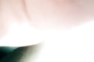 Fantastic sweet glamorous dark brown sweetheart of my buddy sucked his unbending prick