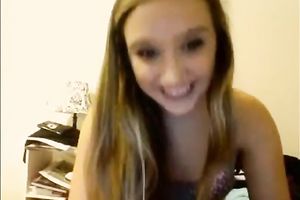 Cute legal age teenager GF looks so hawt on livecam as this babe receives all nude and rubs her cunt