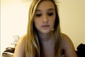 Cute legal age teenager GF looks so hawt on livecam as this babe receives all nude and rubs her cunt