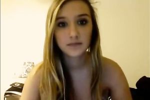 Cute legal age teenager GF looks so hawt on livecam as this babe receives all nude and rubs her cunt