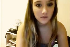 Cute legal age teenager GF looks so hawt on livecam as this babe receives all nude and rubs her cunt