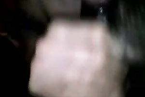 Mature slender Malay woman eats my black skin shlong on webcam