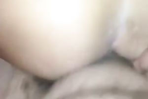 Whore takes my ramrod from wazoo to face hole with no problem