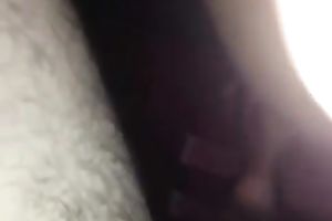 Whore takes my ramrod from wazoo to face hole with no problem