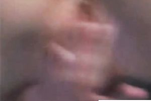 Passionate and perverted blond hottie group-fucked with a large dick