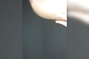 Gorgeous golden-haired wench with great mounds gives me great irrumation