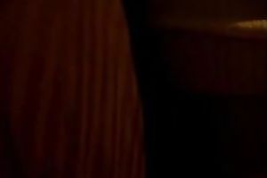 Dark haired all natural cheap horny casual honey blows my buddy's knob