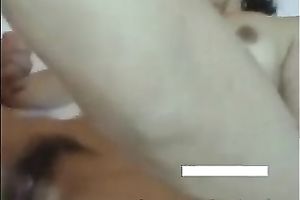 My Korean boyfriend on top of me fucking in missionary style