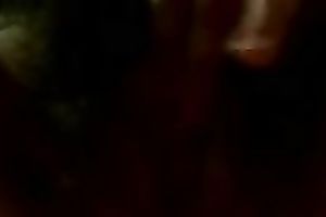 My preggy cheating wife with greatly bushy fur pie masturbates