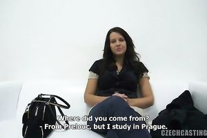 Asstastic and breasty dark brown strokes my dick like a pro