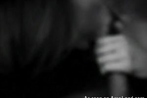 Frisky non-professional babe is engulfing hard 10-Pounder deepthroat. POV