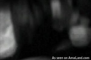 Frisky non-professional babe is engulfing hard 10-Pounder deepthroat. POV