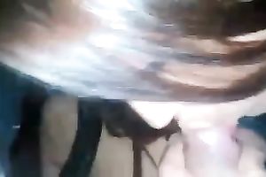 Redhead lascivious latin babe girlfriend eats my jock actually well