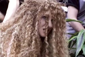 Emotional shaggy red haired slut want to acquire her hungry muff screwed