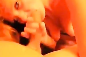 Amateur bosomy skinny hoe of my buddy worked on his weenie with her throat