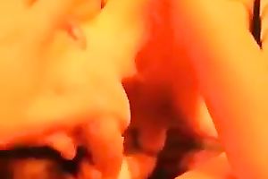 Amateur bosomy skinny hoe of my buddy worked on his weenie with her throat