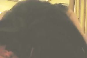 Big bottomed sexually excited girlfriend of my buddy can't live without topping him on webcam