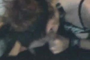 Naughty non-professional punk legal age teenager eats schlong of her boyfriend