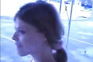 Crazy and cute skinny dark brown gal tenderly sucked my friend's tool