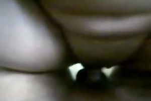 My trashy Indonesian girlfriend gives head and copulates me on top