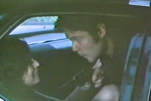 Police officer drilled a hawt prostitute in his car