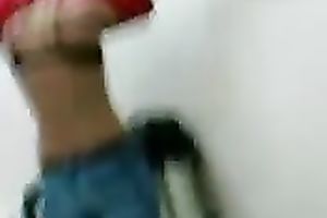 Spy video of my blond coed changing her clothes in college room