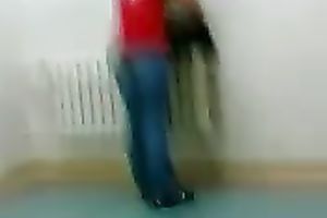 Spy video of my blond coed changing her clothes in college room