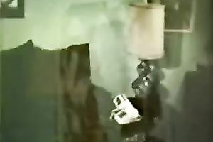 Retro brunette hair ladies with truly bushy snatches having softcore act