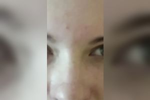 Slut wife gets turned on by big facial