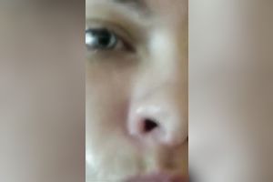 Slut wife gets turned on by big facial