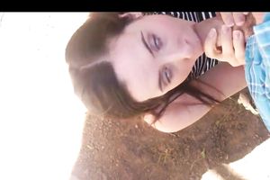 SLu wife Outdoor blowjob queen