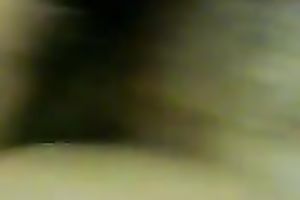 My honey with flat tits and hairy twat on the amateur clip